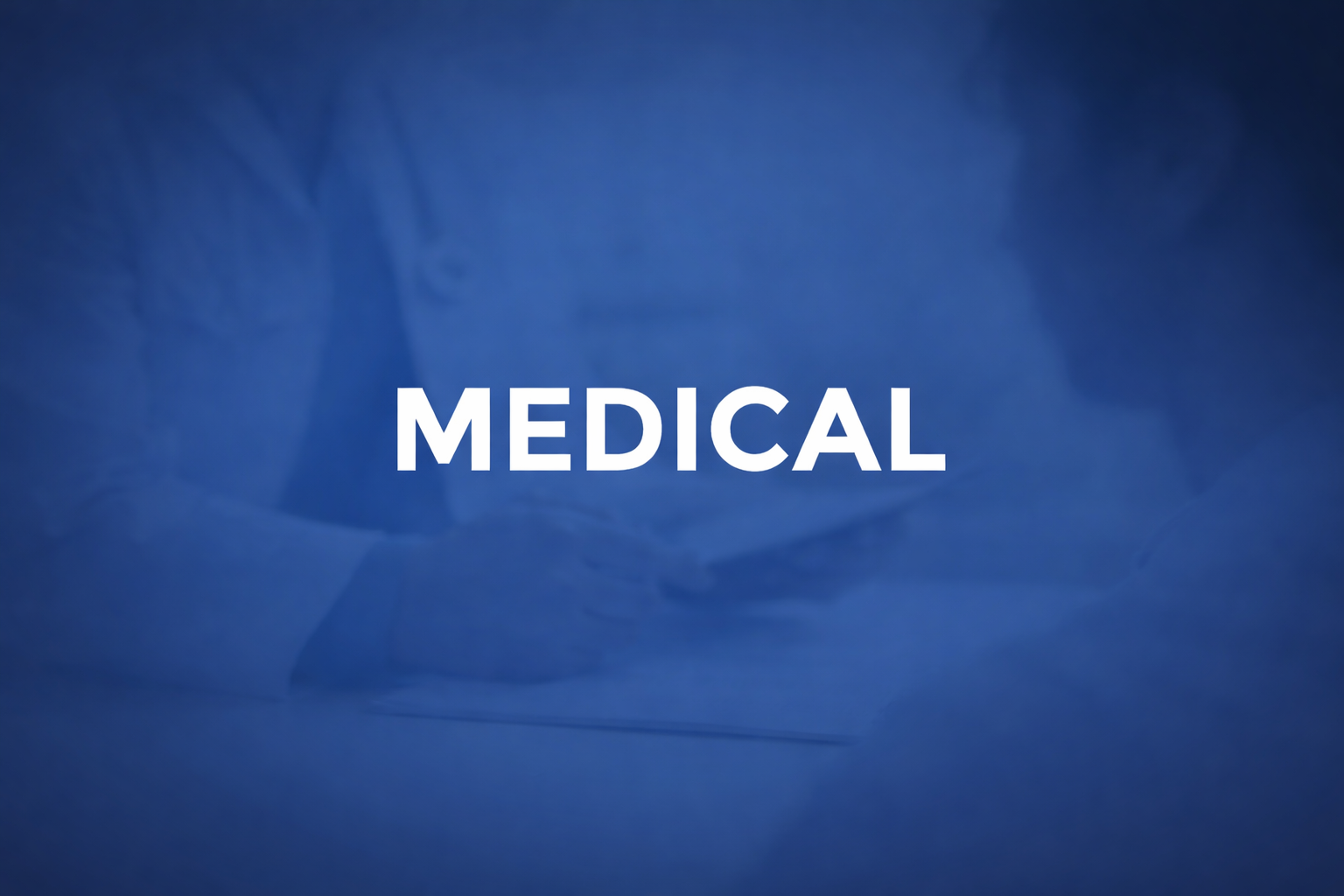 Medical industry branding visual
